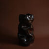Fluid flower vase - burgundy