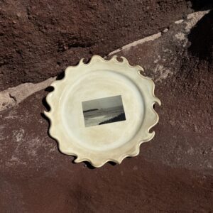 Old sun plate "Coast" no. 01
