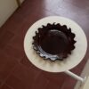 Old sun plate - burgundy
