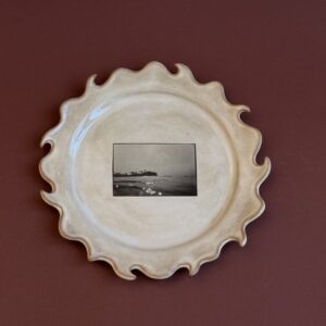 Old sun plate "Coast" no. 04