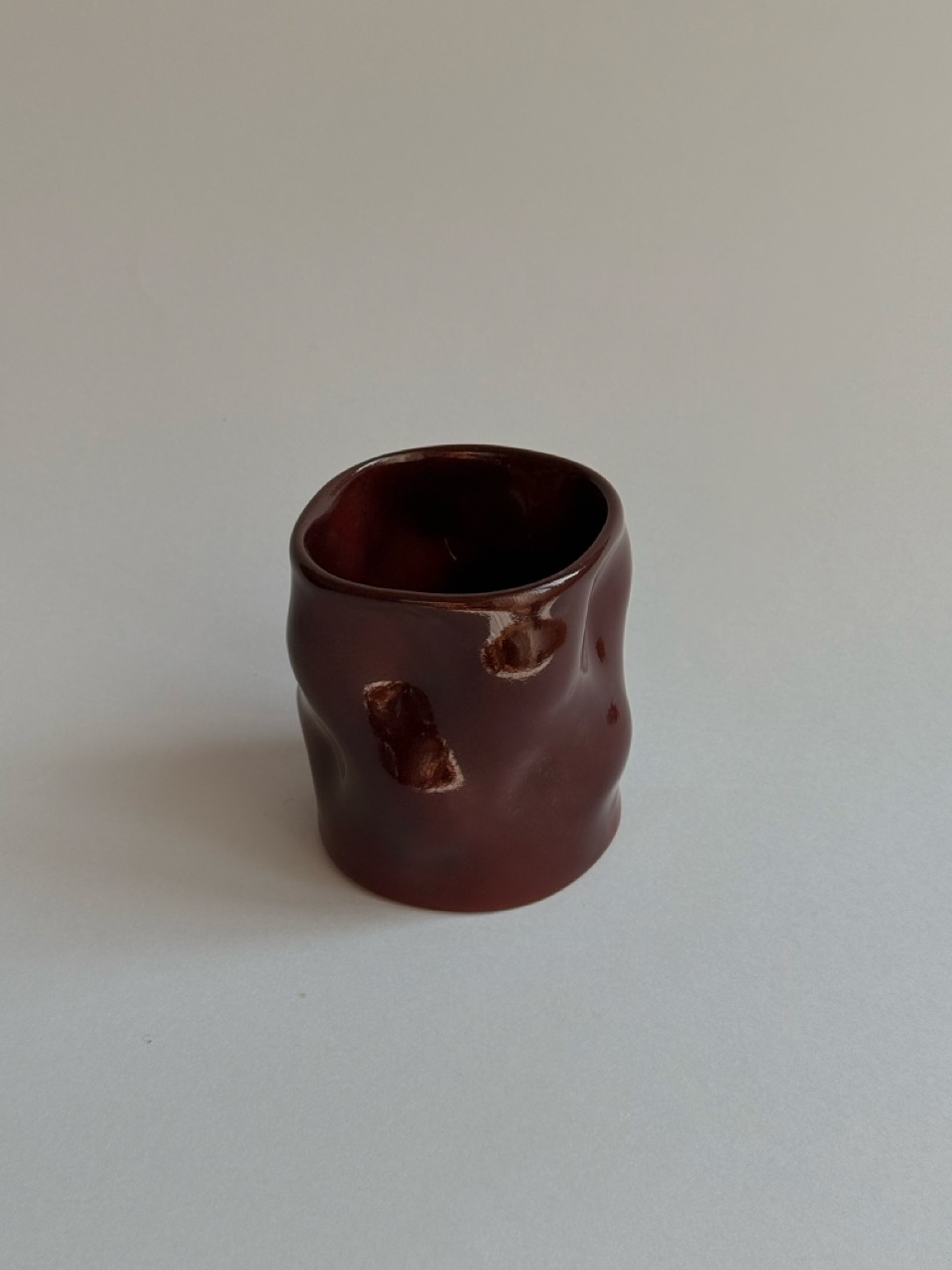 IMG_4889 Duży Wavy cup - burgundy